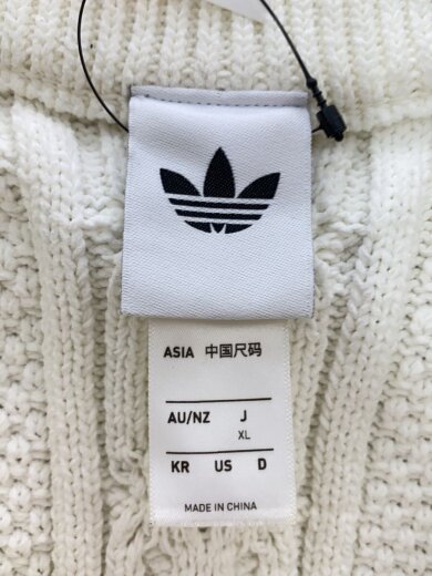 商品画像：トラックジャケット/XL/ポリエステル/WHT/無地/KS7804 3