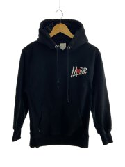 パーカー/フーディー/プルオーバー/コットン/ブラック/プリント