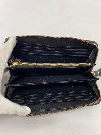 商品画像：長財布/--/BLK/ドット/レディース 4