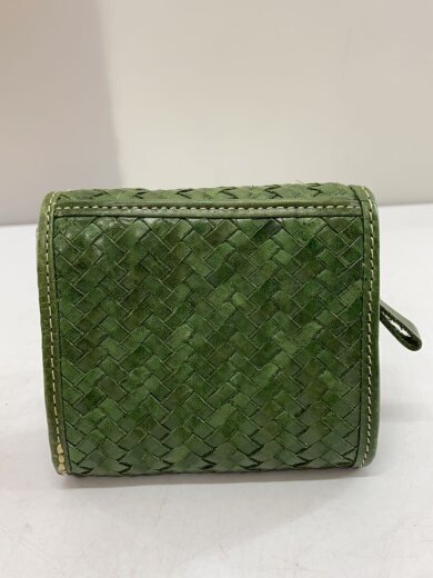 商品画像：2つ折り財布/レザー/GRN/レディース 2