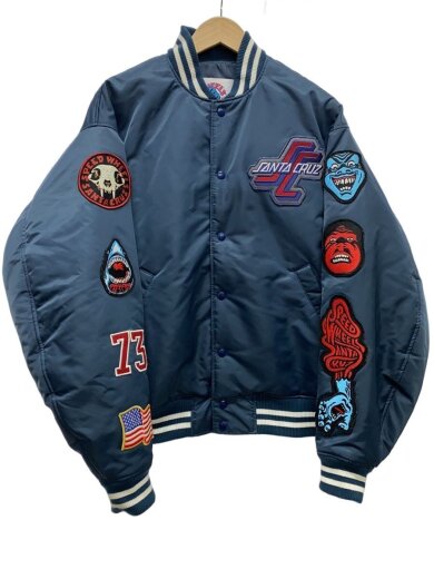 商品画像：スタジャン/M/ナイロン/NVY/502223101 1