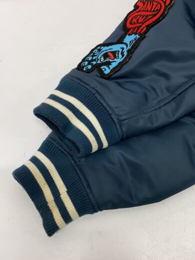 商品画像：スタジャン/M/ナイロン/NVY/502223101 6