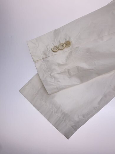 商品画像：テーラードジャケット/48/コットン/ホワイト/無地/S74BN1069 5