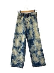 23AW/RANDOM BLEACH CLASSIC DENIM PANTS/30/コットン/IDG/23AWPT03