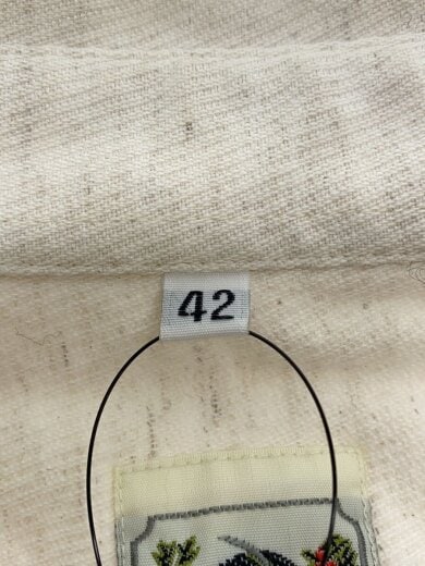 商品画像：goto/シャツ/42/ウール/WHT/無地/チロリアンシャツ/ 4