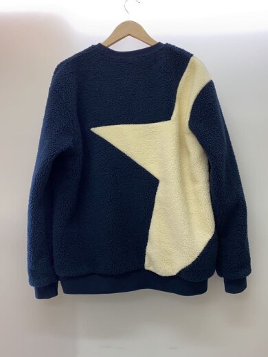 商品画像：トップス/L/ポリエステル/NVY/21AW/BOA FLEECE BIG STAR CREWNECK TOP 2