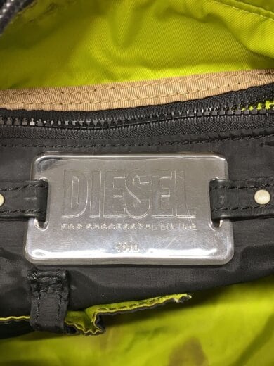 商品画像：ショルダーバッグ/デニム/BLK/00s/Hobo BAG/Y2K/ショルダー欠品、内側、ジップ 5