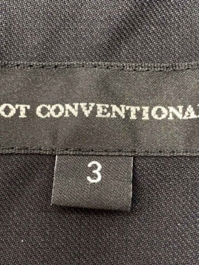 商品画像：26SS/T/R hakama pants/3/ポリエステル/BLK/無地/n26-007-blk 5