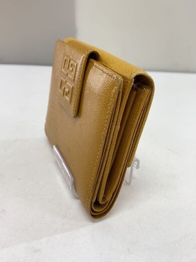 商品画像：3つ折り財布/牛革/YLW/無地/レディース 9