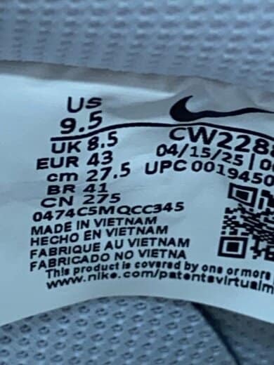 商品画像：AIR FORCE 1 07_エアフォース 1 07/27.5cm/WHT 5