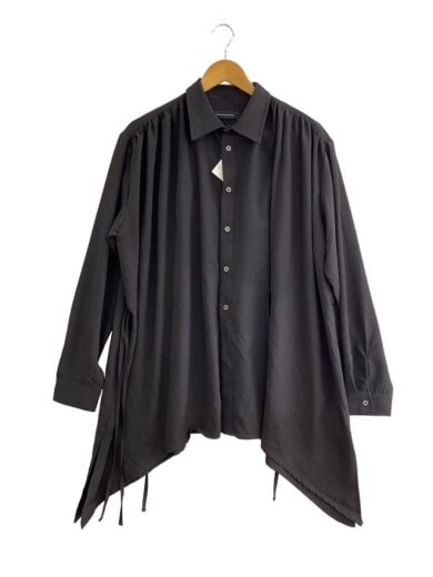 商品画像：26SS/KIMONO STYLE/shirring k/FREE/ポリエステル/BLK/N26-019-BLK-04 1