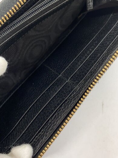 商品画像：ジップアラウンドウォレット_GGマーモント/レザー/BLK/メンズ 6