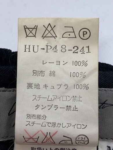 商品画像：97ss/ベルベットサイドラインパンツ/M/レーヨン/BLK/HU-P48-241/アーカイブ 6