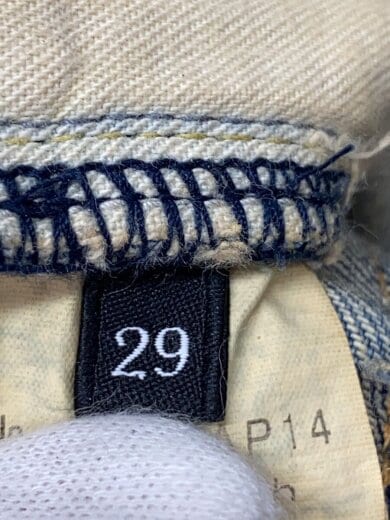 商品画像：21AW/スクエアウィンドウリメイクスリムストレートデニムパンツ/29/コットン/IDG/02213AP14 5