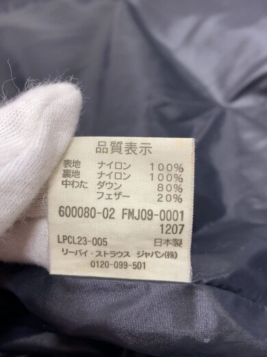 商品画像：ダウンベスト/L/ナイロン/BLK/600080-02 5