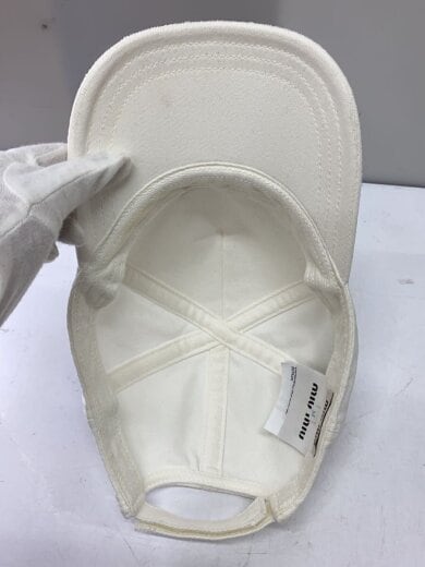 商品画像：キャップ/M/コットン/WHT/無地/レディース/5HC179　2CL4/25SS// 4