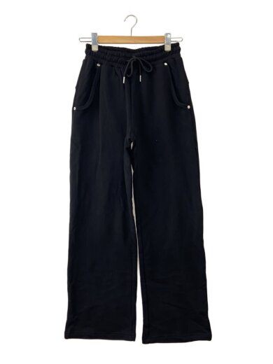 商品画像：FLOW AUTHOR RATION/ボトム/M/コットン/BLK/スウエットパンツ/trousers-01 1