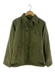 80s/A-2/ミリタリージャケット/S/コットン/GRN