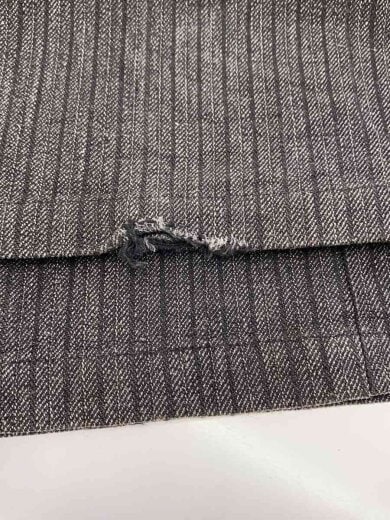 商品画像：French Stripe Trousers/30-40s/コットン/GRY/ストライプ/ベルトループ後付け 4