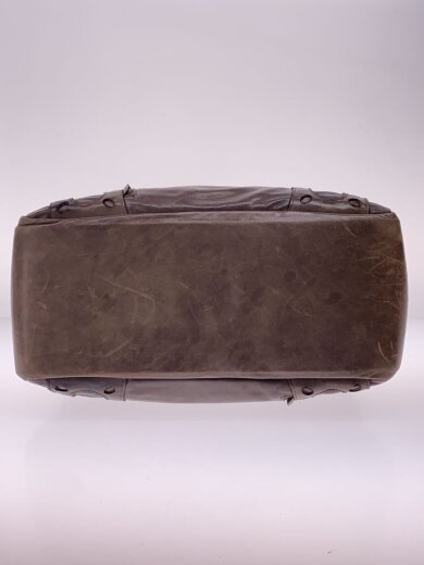 商品画像：ボストンバッグ/レザー/BRW 4