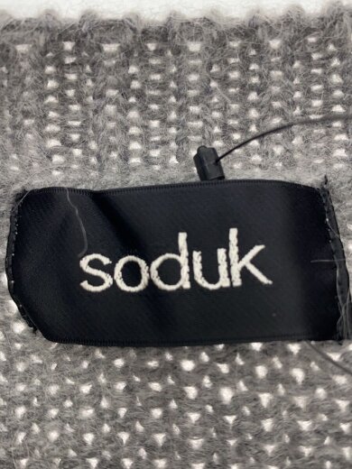 商品画像：ニット・セーター(厚手)/ウール/GRY/0423030510/23AW/ツギハギデザイン 3