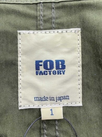 商品画像：フレンチシャツジャケット/S/コットン/KHK/F2394 3