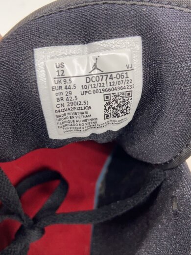 商品画像：AIR JORDAN 1 LOW_エア ジョーダン 1 ロー/29cm/BLK 5