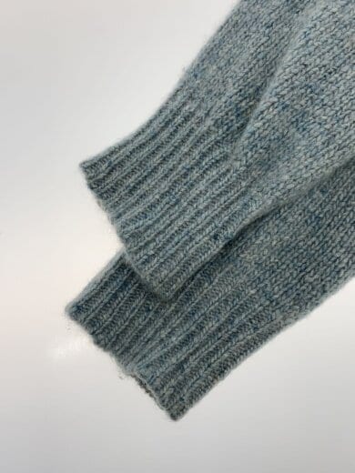 商品画像：ニット・セーター(厚手)/2/カシミア/BLU/無地 5