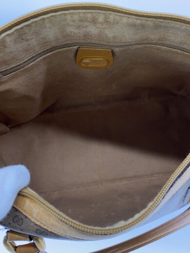 商品画像：ハンドバッグ/--/BEG/総柄/002・58・0033/ショルダー欠損 6