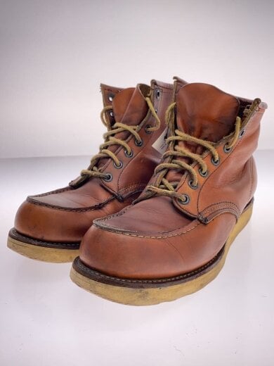 商品画像：アイリッシュセッター/刺繍タグ/エンジニアブーツ/US8/BRW 2