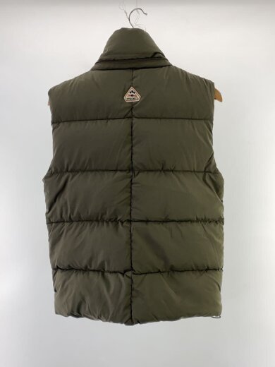 商品画像：ダウンベスト/S/ポリエステル/KHK/無地/フード無 2