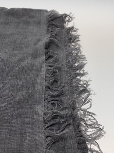 商品画像：ストール/レーヨン/GRY/総柄/レディース// 6