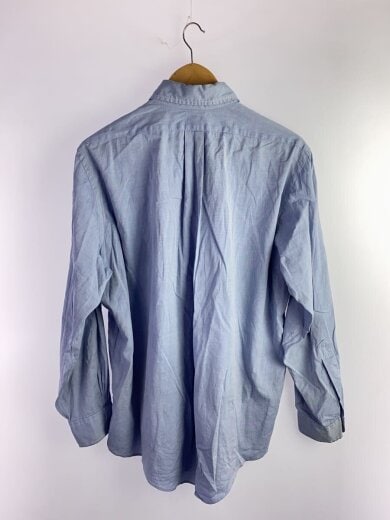 商品画像：USA製/長袖シャツ/16/コットン/NVY/無地 2