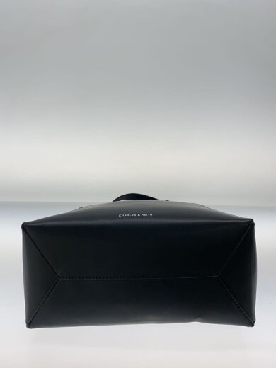 商品画像：ショルダーバッグ/レザー/BLK/無地 4