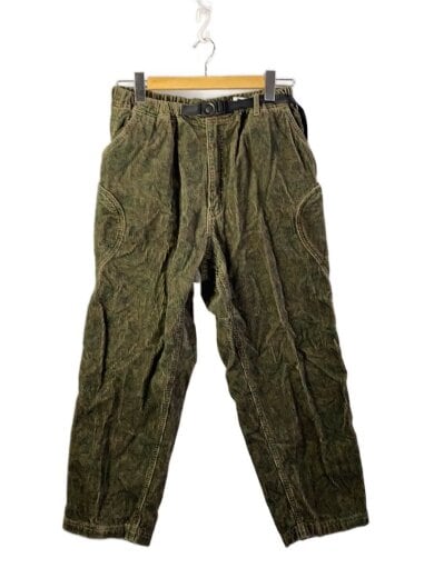 商品画像：コーデュロイパンツ/ヘンプ柄/M/コットン/GRN/総柄// 1