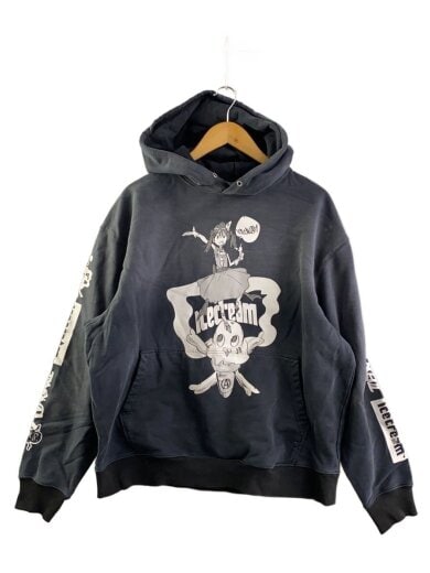 商品画像：パーカー/XL/コットン/GRY/無地/ICJP215SK001 1