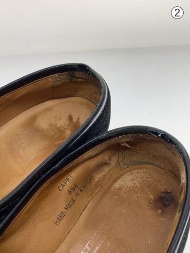 商品画像：スウェードコインローファー/UK6.5/BLK/スウェード 6