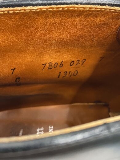 商品画像：ブーツ/US7/BLK/レザー/1340 5