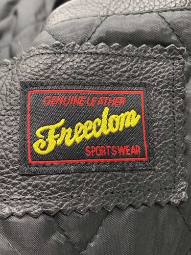 商品画像：シングルライダースジャケット/40/レザー/BLK/無地// 3