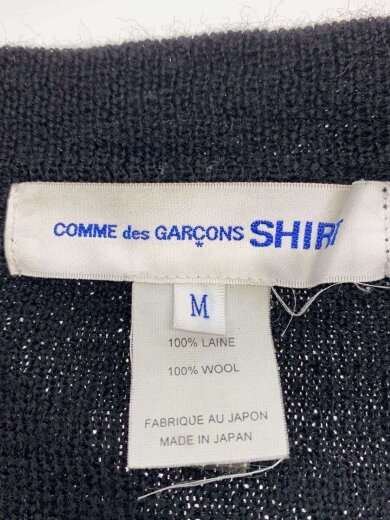商品画像：カーディガン(厚手)/M/ウール/BLK/無地/W20507// 3