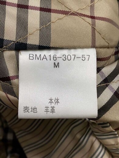 商品画像：トレンチコート/M/羊革/BRW/無地// 4