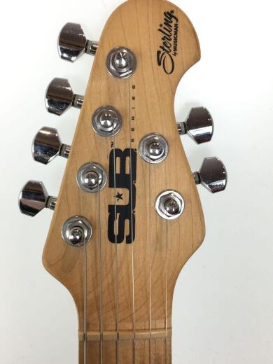 画像：Sterling by MUSIC MANSILO3 エレキギター/ストラトタイプ/黒系/SSH/シンクロタイプ/SILO35