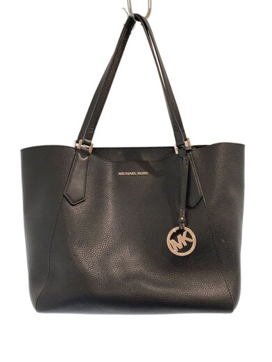 商品画像：トートバッグ/レザー/BLK/無地/35T8SKFT7T 1