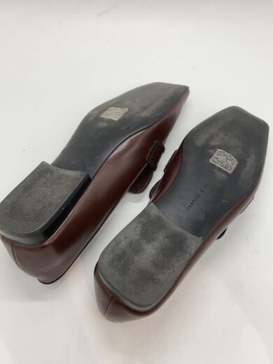 商品画像：ローカットスニーカー/38.5/BRW/フェイクレザー/ローファー/片足変形有り 4