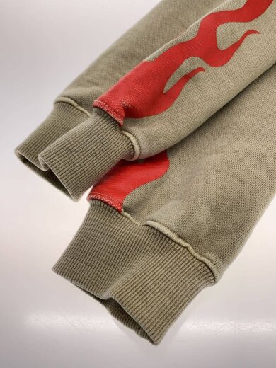 商品画像：PIGMENT DYED PEACE HOODED SWEATSHIRT/M/コットン/KHK/101233012015 5