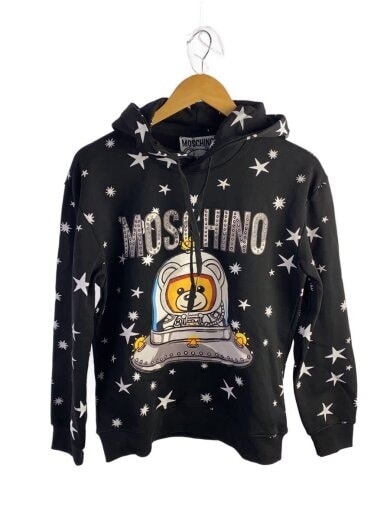 商品画像：パーカー/M/コットン/BLK/18S7369342/星柄 1