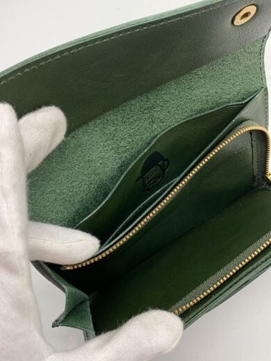 商品画像：長財布/レザー/GRN/無地/メンズ 6