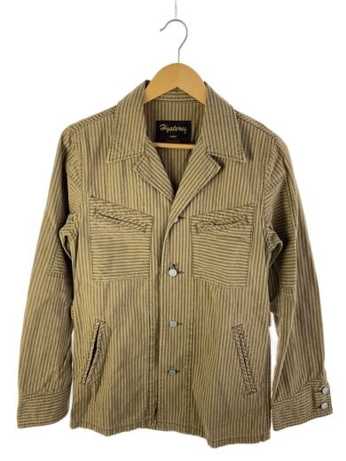 商品画像：ジャケット/FREE/コットン/CML/ストライプ/2ab-5730 1