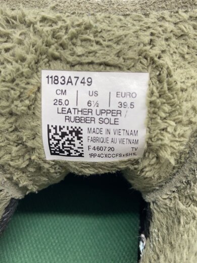 商品画像：ハイカットスニーカー/25cm/KHK/1183A749 5