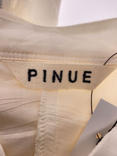 商品画像：25SS/バイカラーラインワンピース/S/レーヨン/WHT/25S1-POP008 3